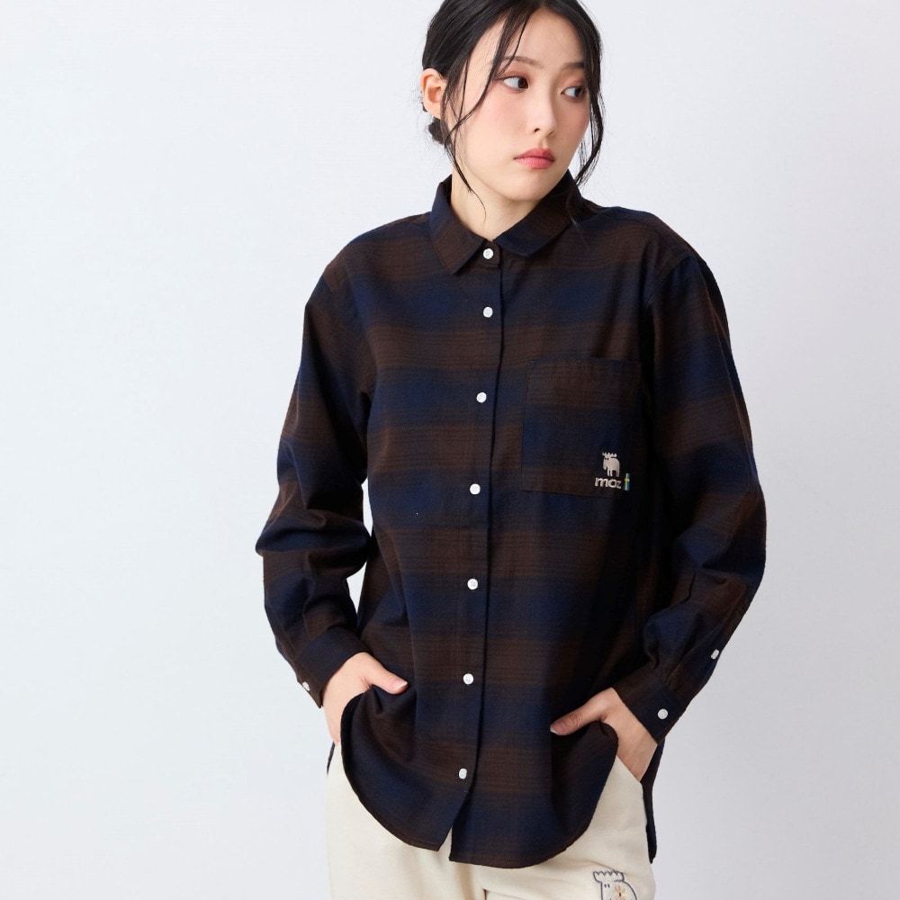 ネルチェックシャツ(モズ/moz)｜通販のベルメゾンネット