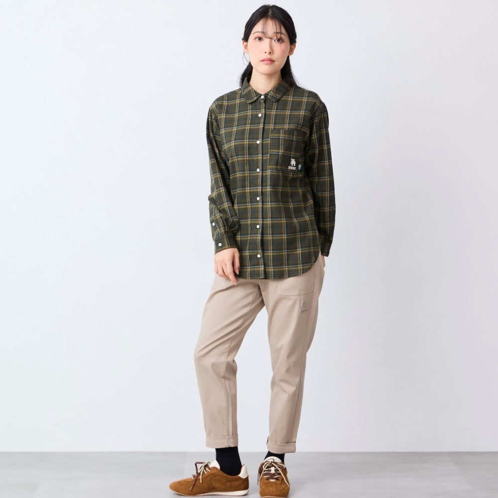 2月19日再値下げ】 ネルチェックシャツ(モズ/moz)｜通販のベルメゾンネット