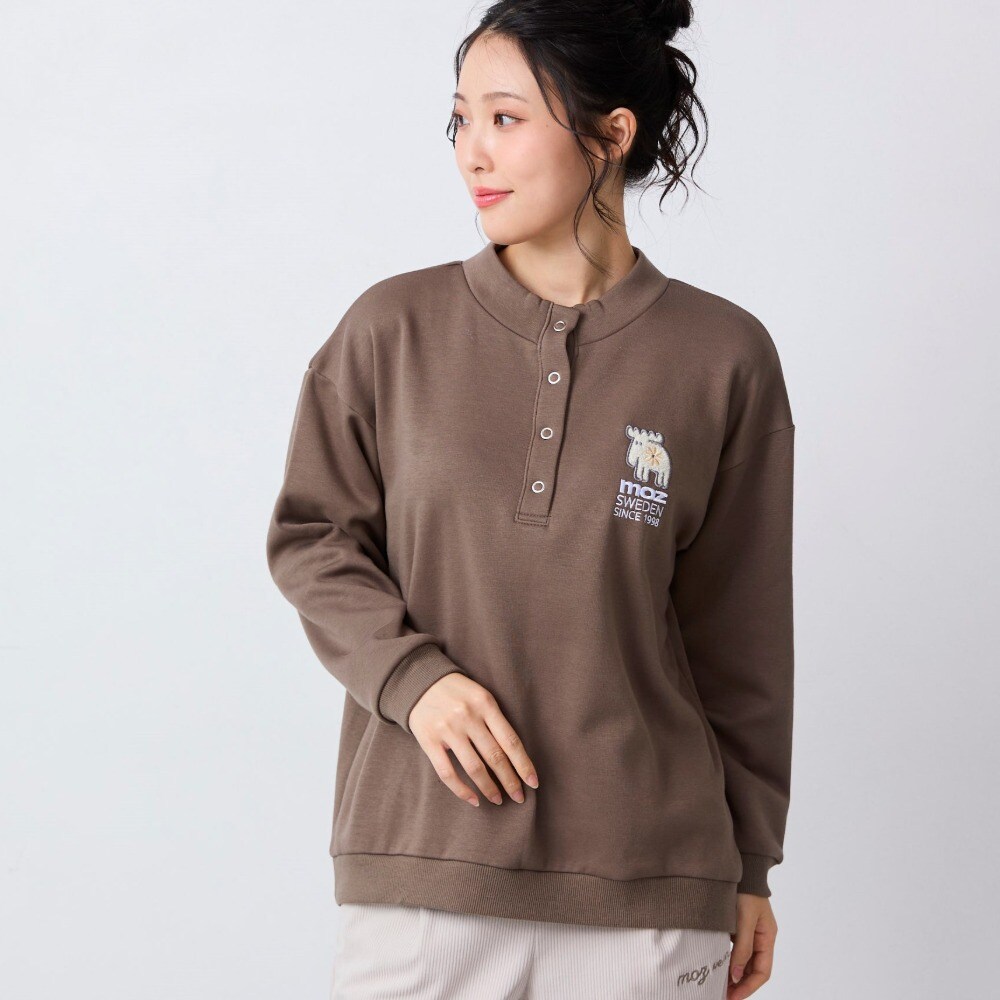 【モズ/moz】裏シャギープルオーバー