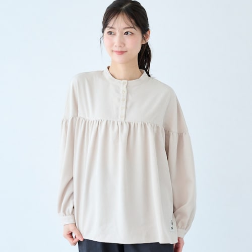 シャツコールギャザーシャツ