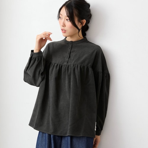 シャツコールギャザーシャツ