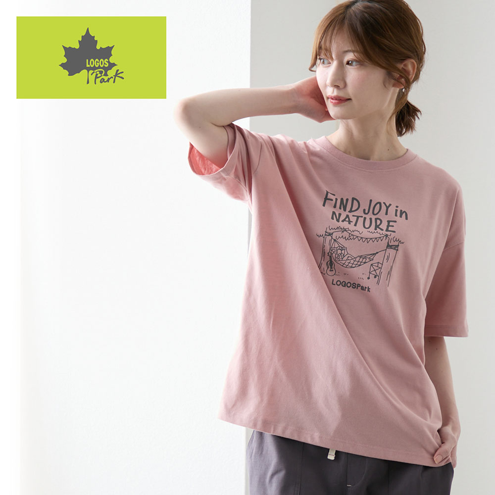【ロゴス・パーク/LOGOS Park】【特別価格】キャンププリントTシャツ 【ロゴス・パーク/LOGOS Park】【特別価格】キャンププリントTシャツ