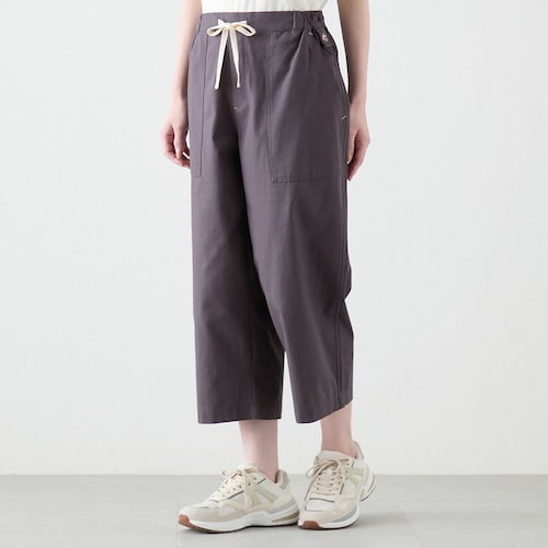 【特別価格】シャンブレークロップドパンツ