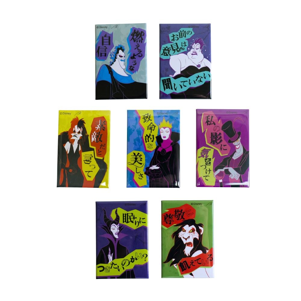 ブリキマグネット「ヴィランズ」(ディズニー/Disney)｜通販の