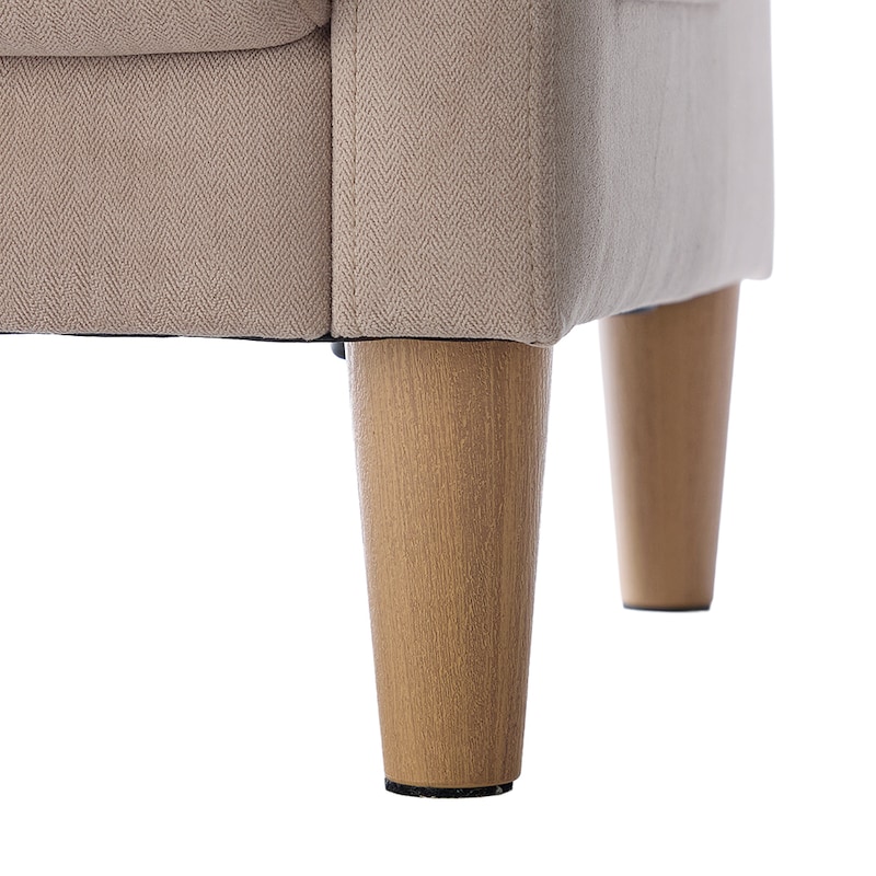 脚部アップ／ベージュ