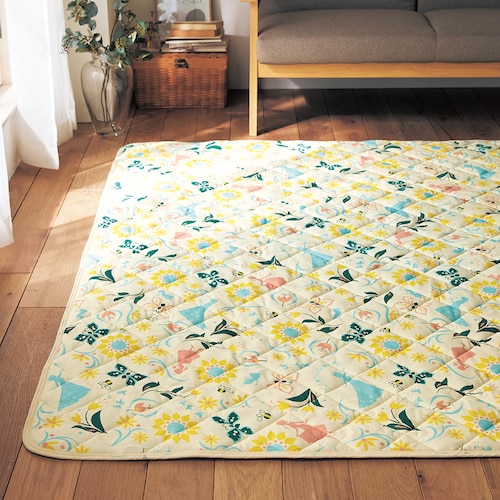 接触冷感のひんやりキルトラグ（選べるキャラクター）（ディズニー/Disney）