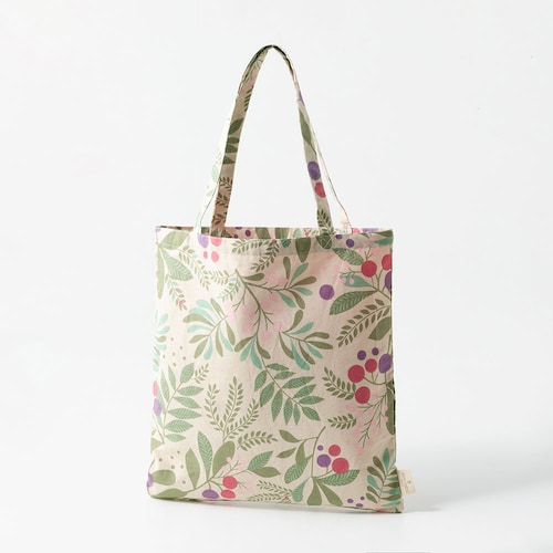 総柄プリントのトートバッグ「ミニラボ」