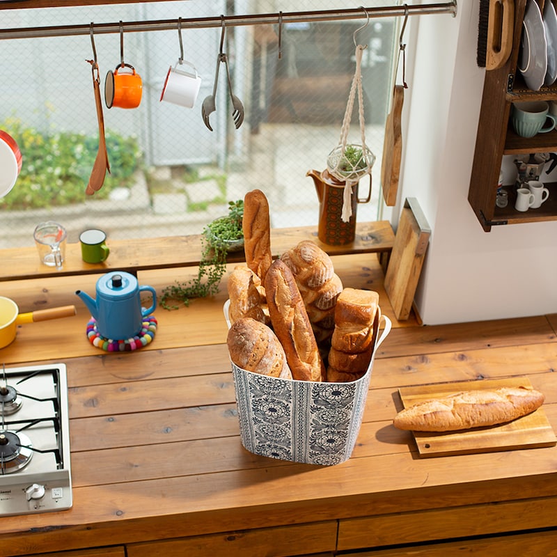 食品を直接入れられる安全な素材です