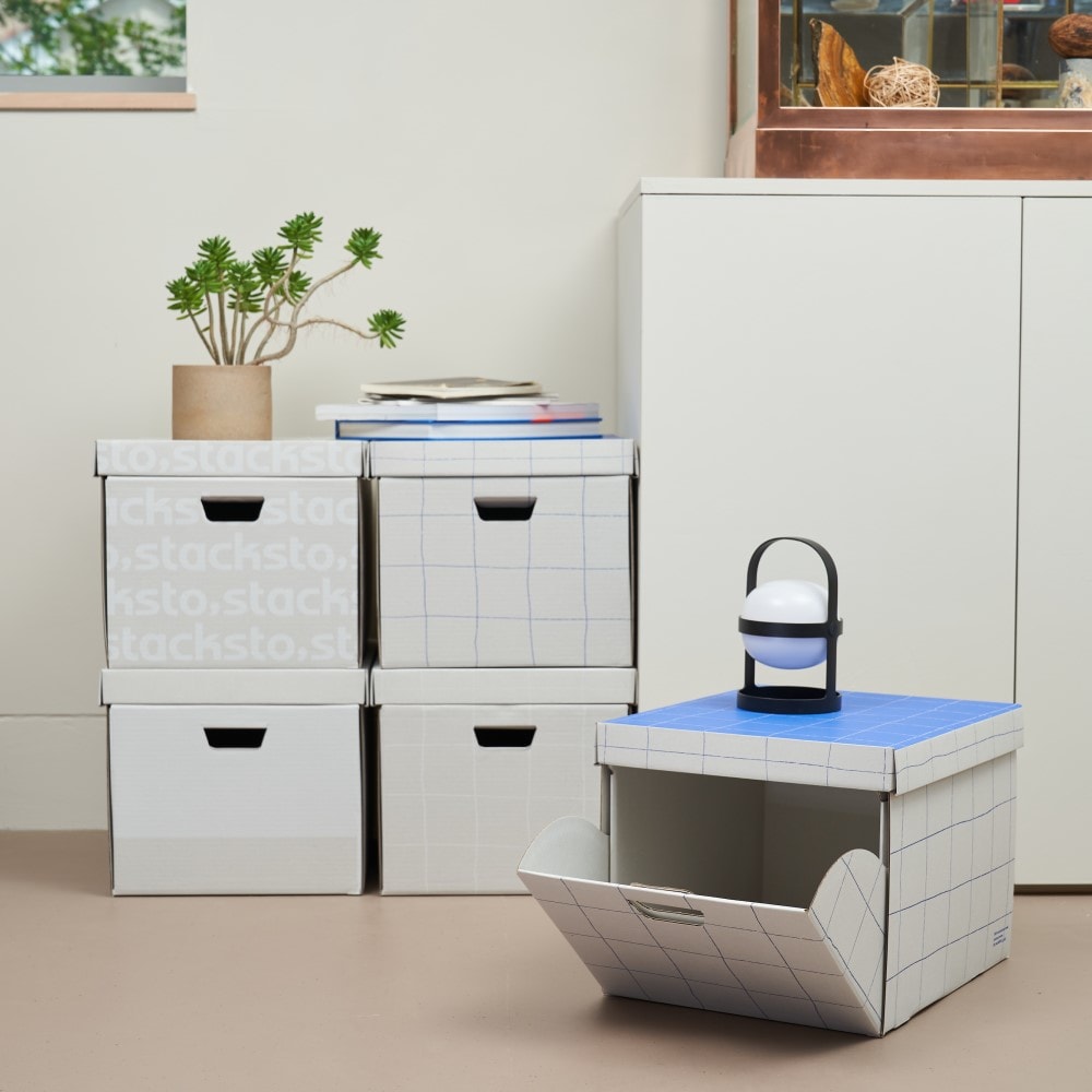 フタを開けずに出し入れできる 気楽な収納ボックス「jawdrop