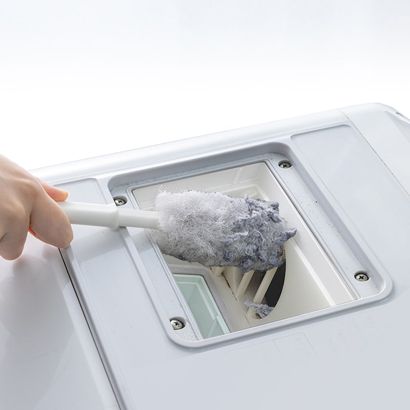 洗剤の投入口にも