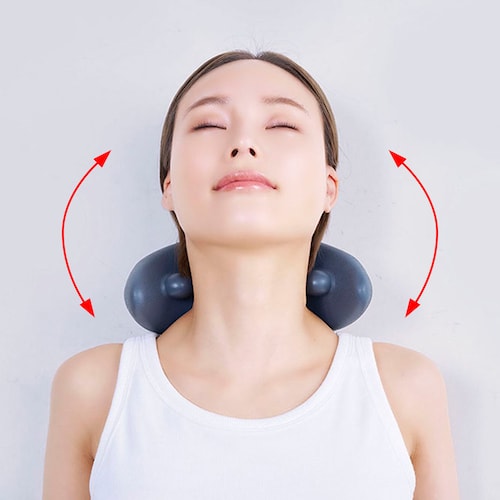 首ゆらスマホ対策ストレッチャー 【ググーッと伸ばしてすっきり、リラックス！】