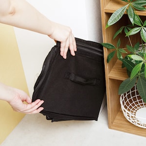 未使用時はコンパクトに畳んで部屋の隅に