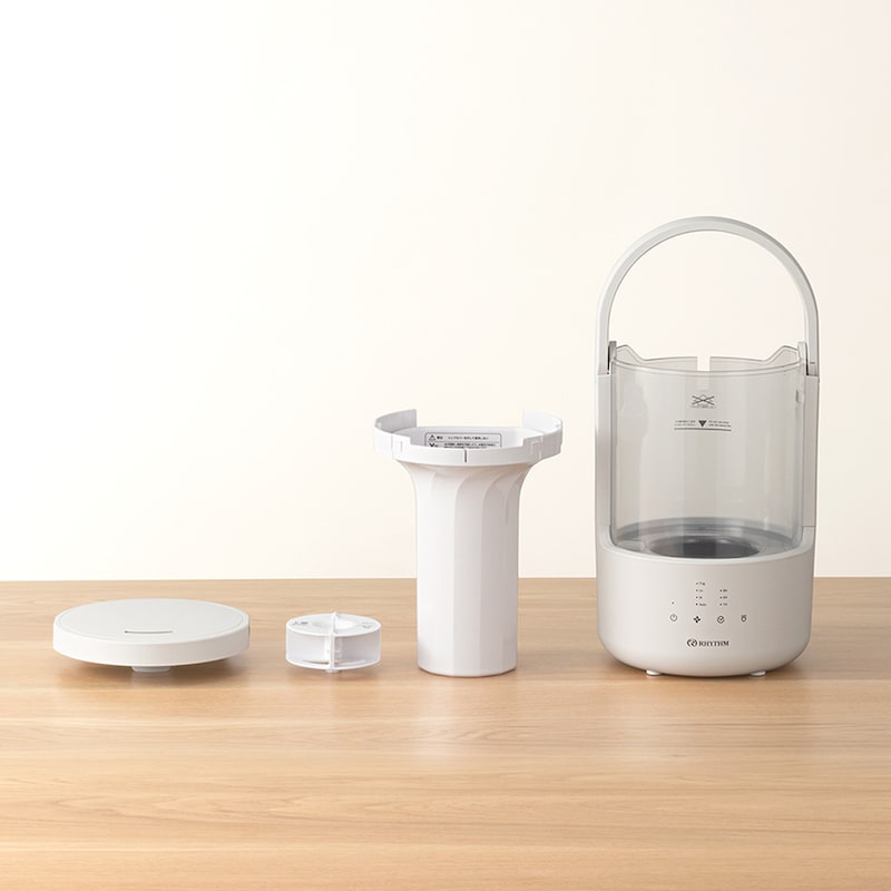 水が通るすべてのパーツを洗えます。しかもたったの4パーツだけ