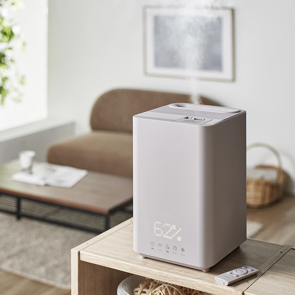 ハイブリッドスチーム加湿器「スチームミスト」