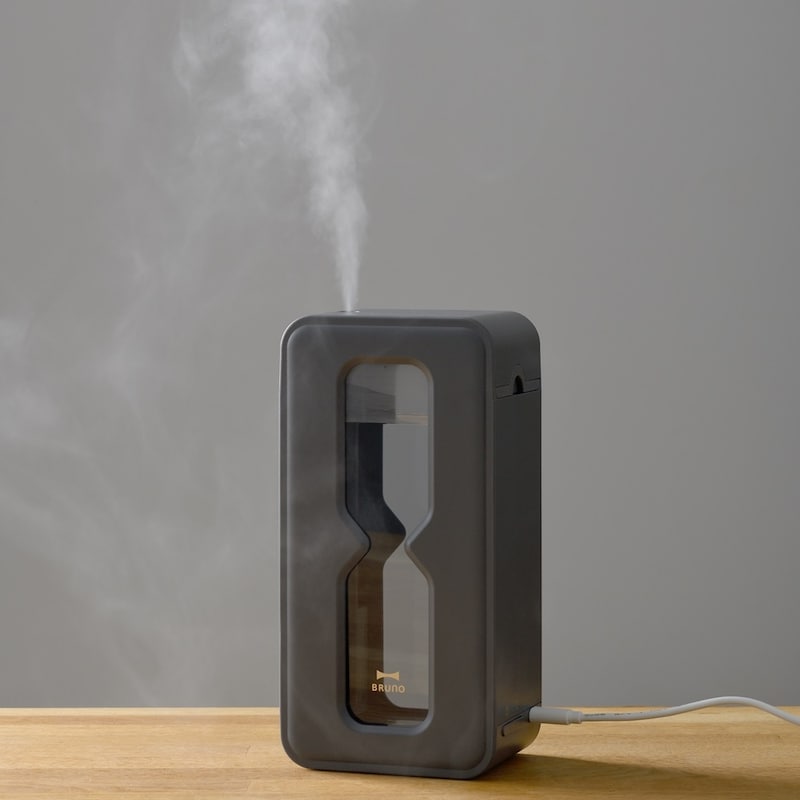 加湿量は3段階切り替えに加え、簡欠モードでの使用も可能です