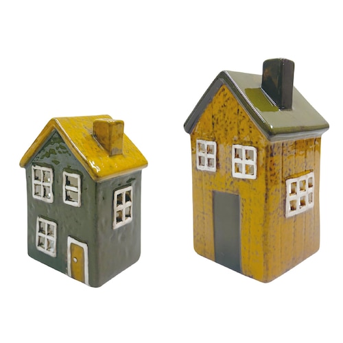 【クリスマス】陶器のクリスマスオブジェ