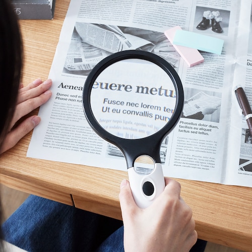 LEDクリスタルレンズルーペ