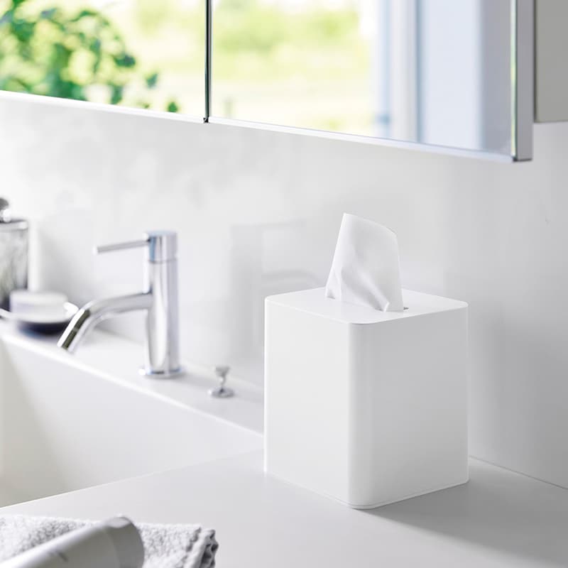 スペースが不足しがちな洗面所にも置きやすいサイズ