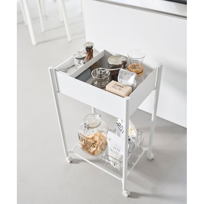 ホワイト/下段棚