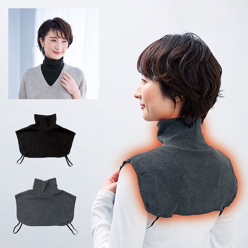 首ポカ付けタートル＜カイロポケット付＞