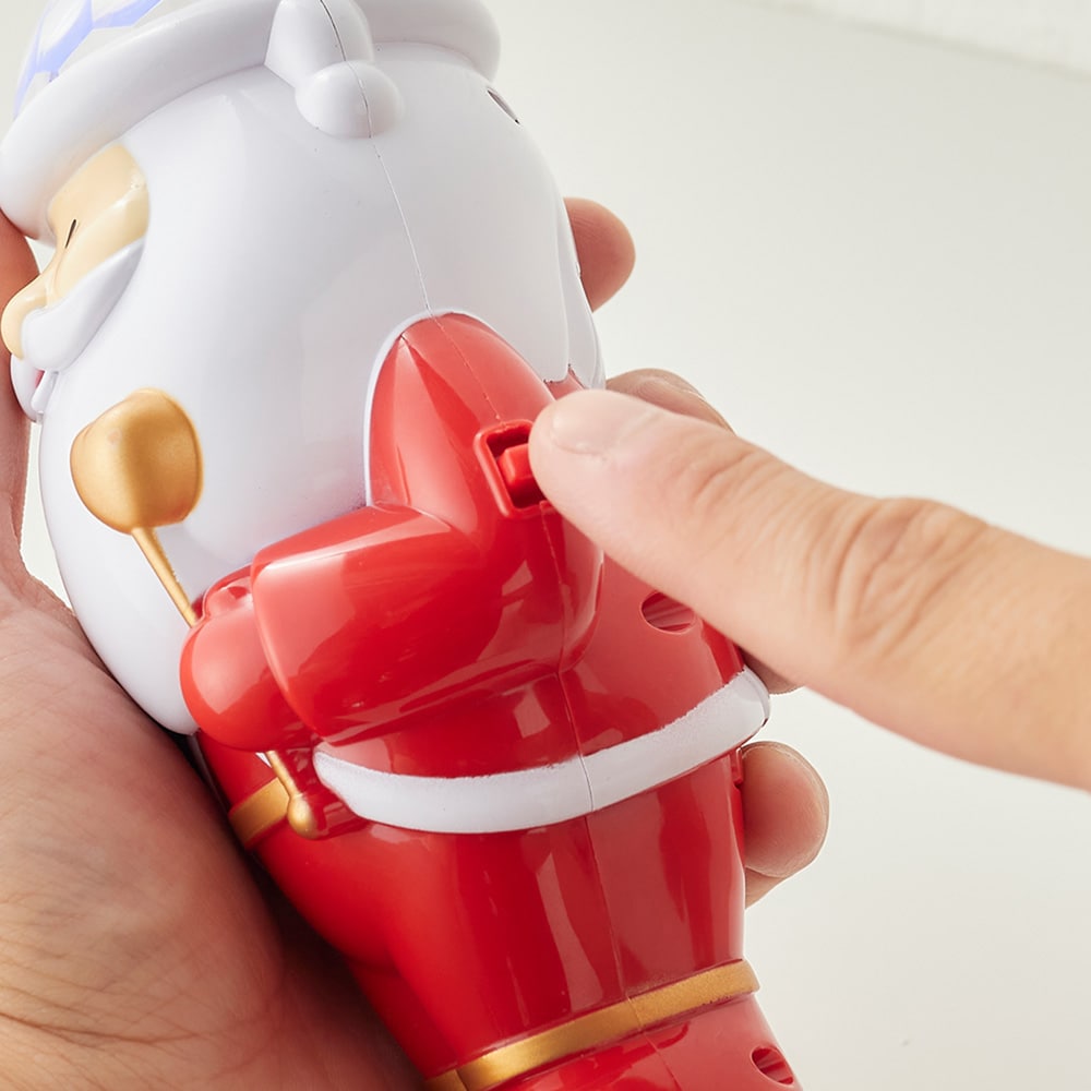 クリスマス】光る！曲が流れる！ミュージックサンタミラーボール｜通販