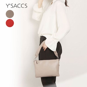 【イザック/Y'SACCS】【特別価格】シープレザー3WAYハンドバッグ