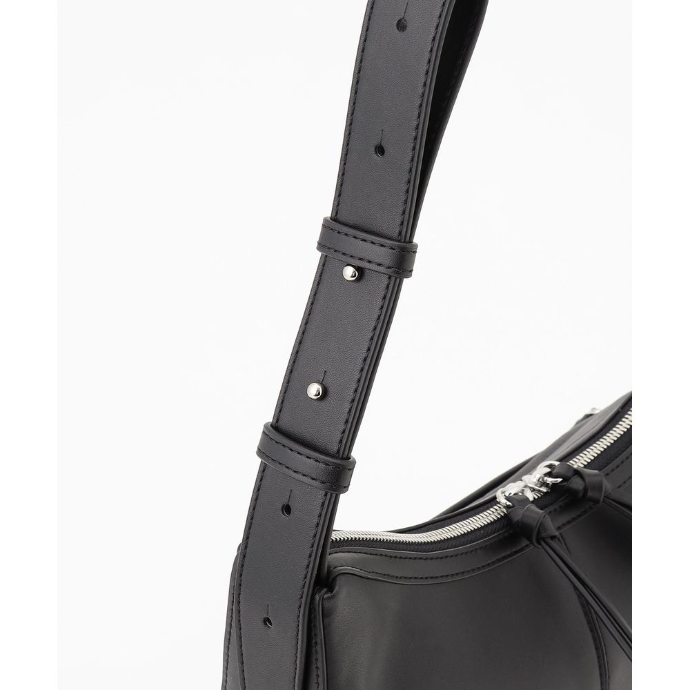 Y'SACCS POUR HOMME ビジネスバッグ レザー ブラック　シボ革 Y´SACCS POUR HOMME ビジネスバッグ レザー ブラック シボ革