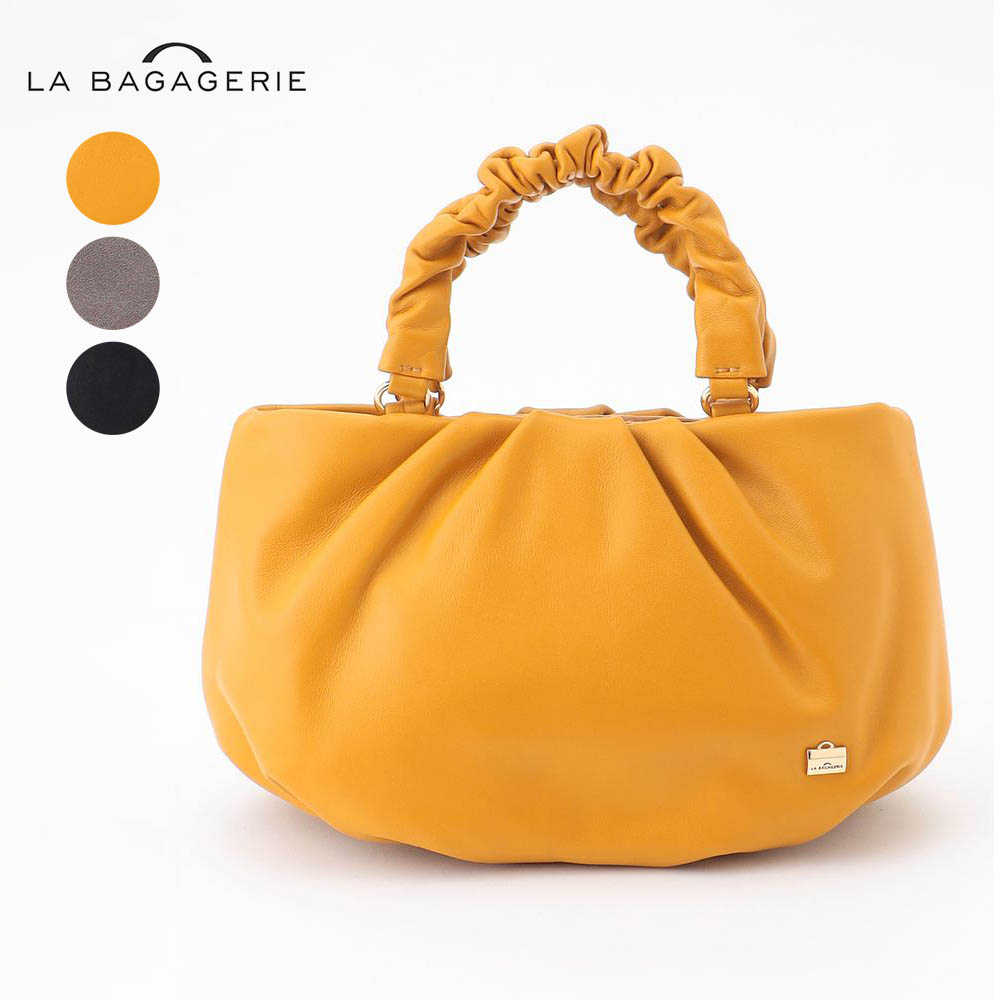 【ラ バガジェリー/LA BAGAGERIE】【特別価格】シープレザー2wayトートバッグ 【ラ バガジェリー/LA BAGAGERIE】【特別価格】シープレザー2wayトートバッグ