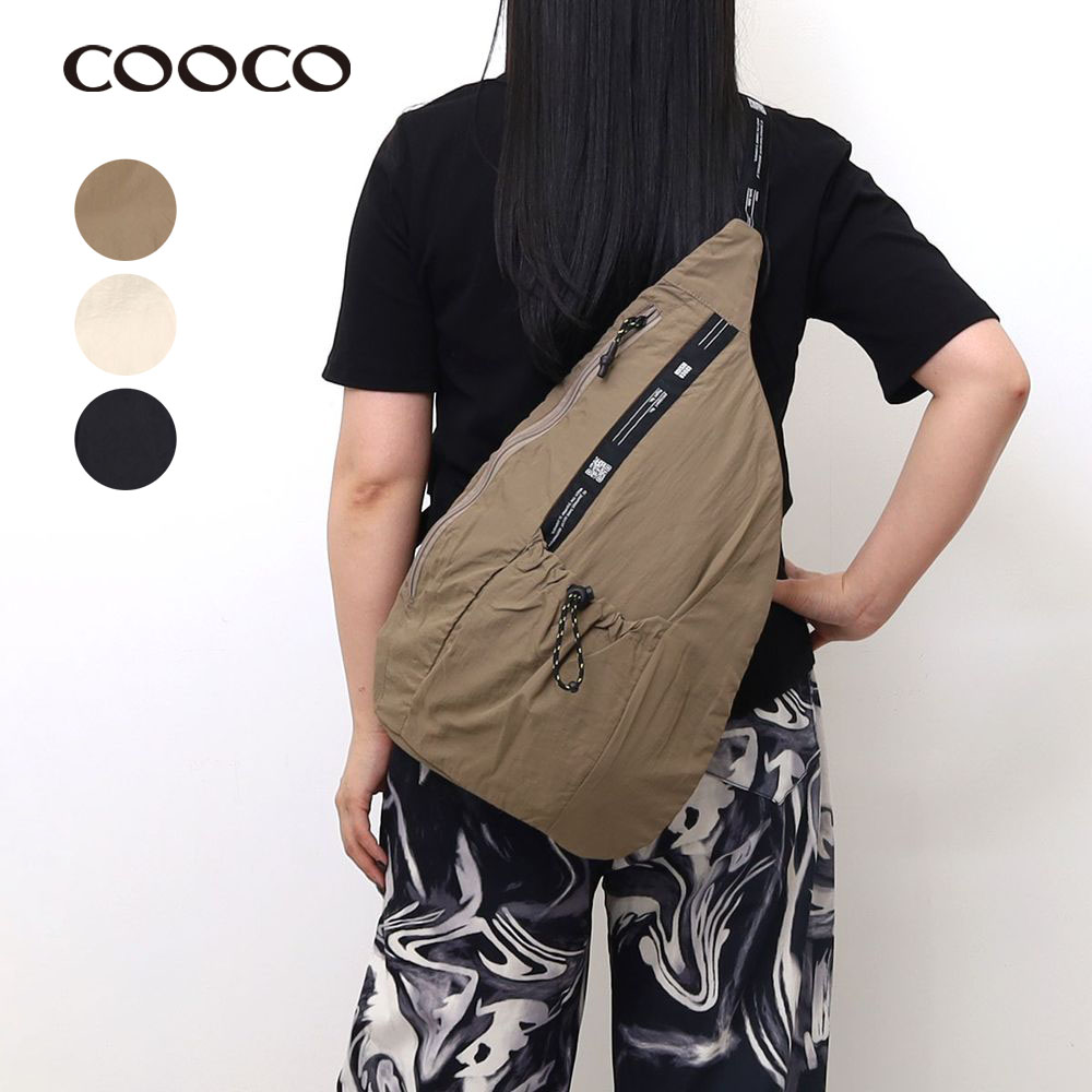 【クーコ/COOCO】【特別価格】軽量ナイロンボディバッグ