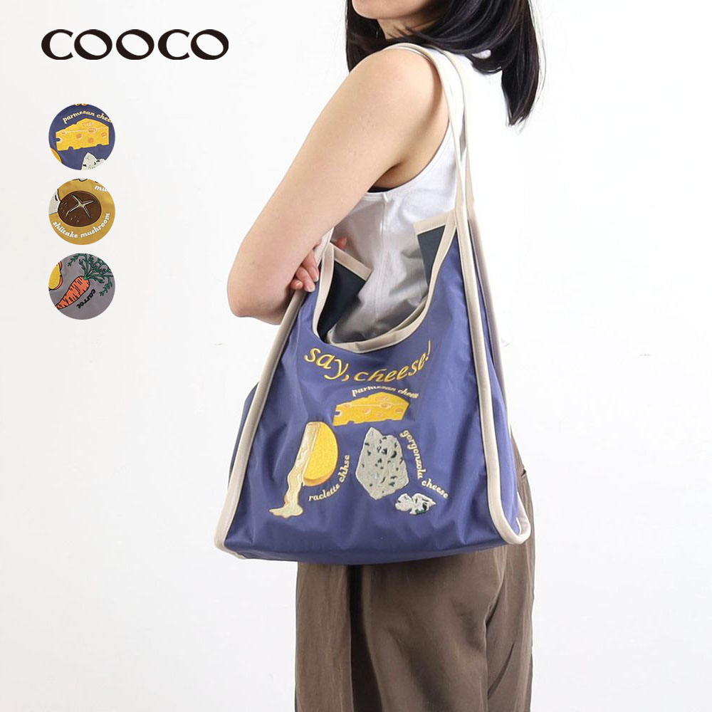【クーコ/COOCO】【特別価格】モチーフ刺繍トートバッグ 【クーコ/COOCO】【特別価格】モチーフ刺繍トートバッグ