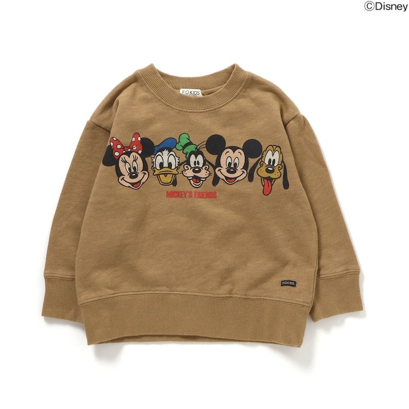 ミッキー＆フレンズ（ベージュ）