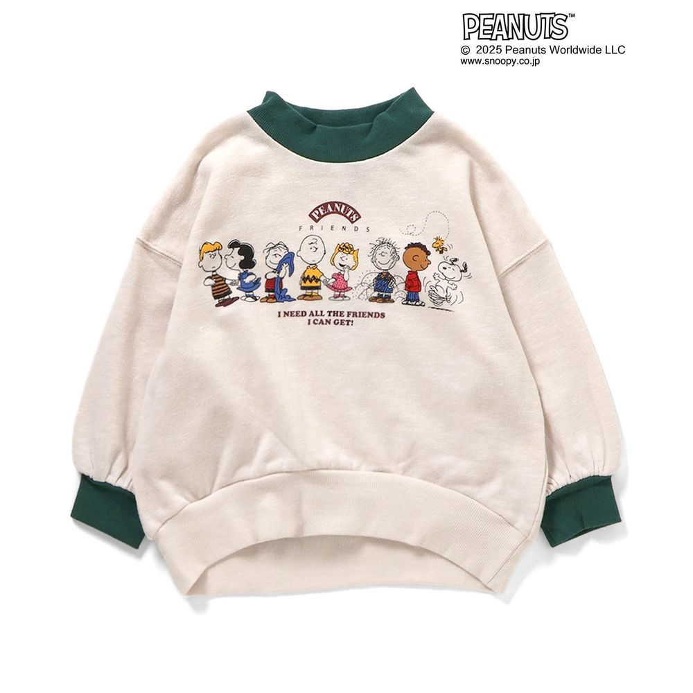 【ピーナッツ/PEANUTS】プリントスウェットシャツ「スヌーピー」