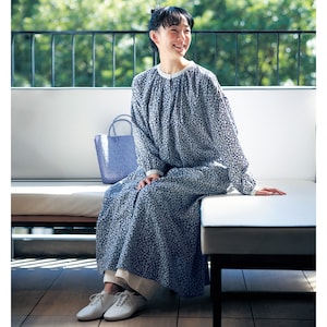 【ベルメゾン】プリントワンピース