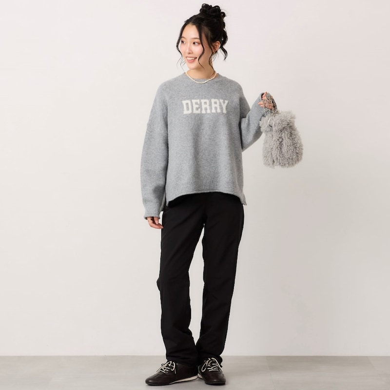 モデル身長168cm／M・股下70cm　※写真は撮影用のため、股下＋6cmとなります。