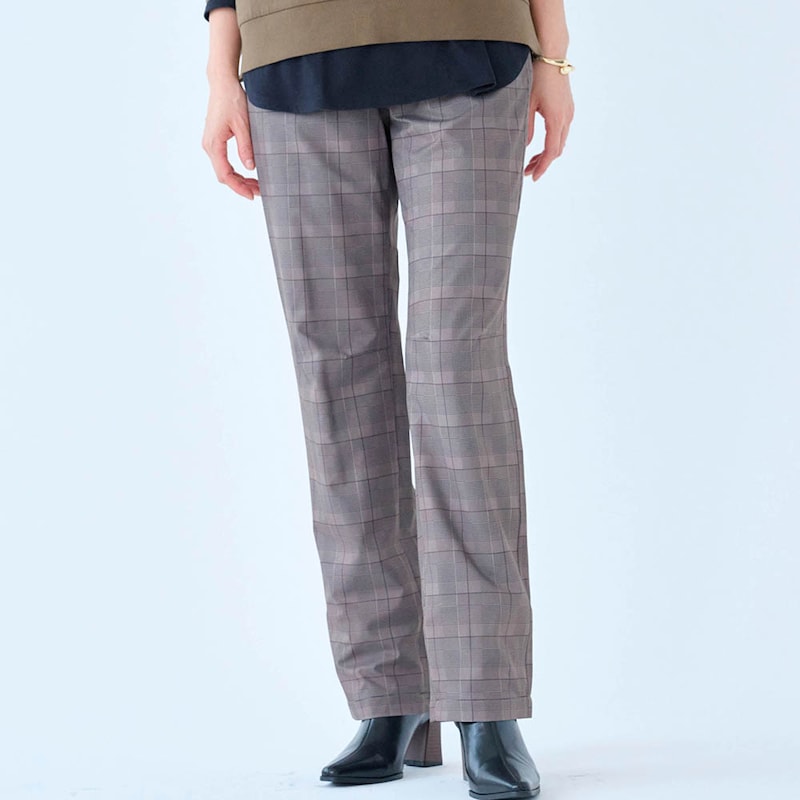 グレー系チェック