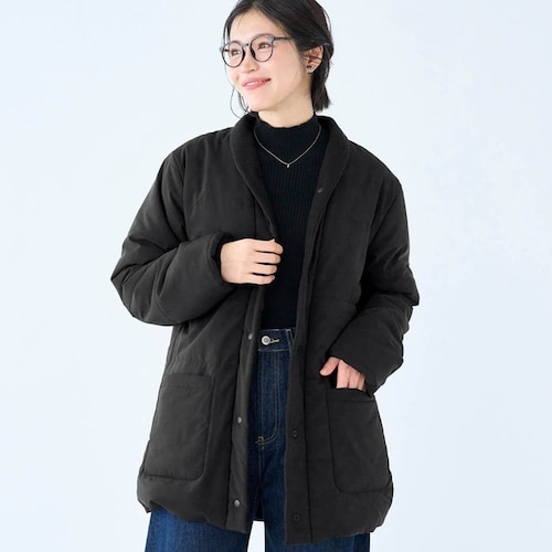 中わた入り裏フリースはんてん【撥水】