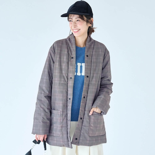 中わた入り裏フリースはんてん【撥水】