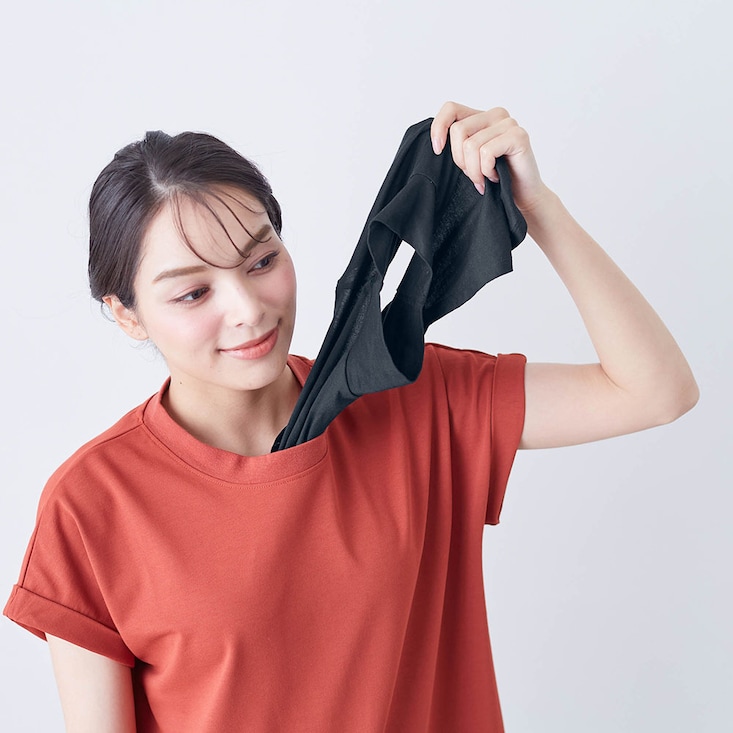  瞬間！汗脱ぎインナー・首(脱げるんジャー)