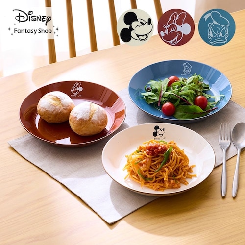 陶器風デザインの割れにくい樹脂製プレート（選べるキャラクター）