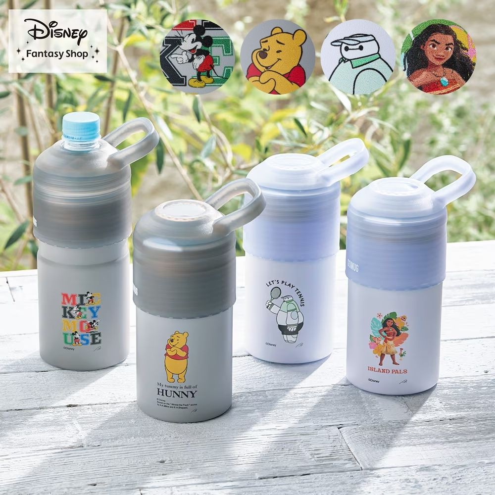 【ディズニー/Disney】持ち運び便利なペットボトルクーラー(選べるキャラクター)