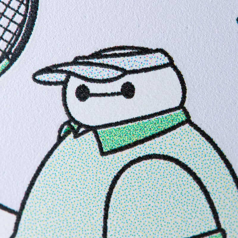 柄アップ　ベイマックス