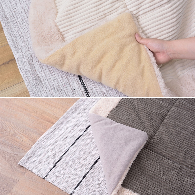 裏面も暖かな生地のこたつ布団