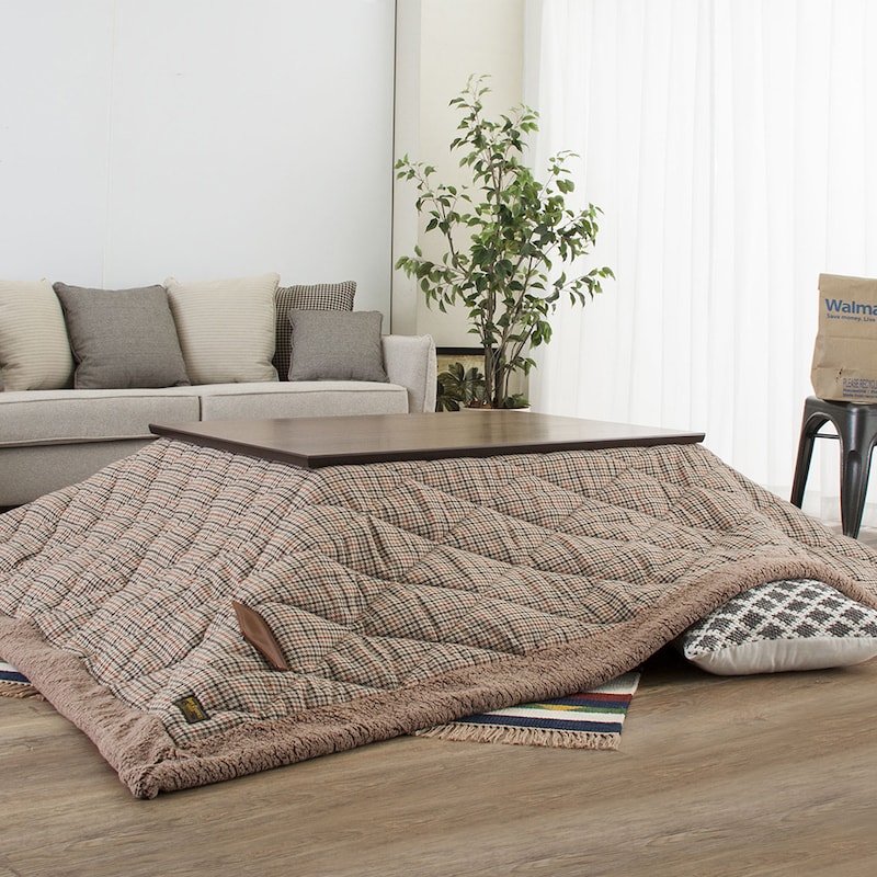 使用イメージ　ブラウン　※画像の布団は販売しておりません。