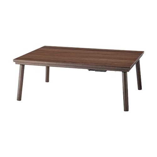 天然木のフラットヒーターこたつテーブル ＜こたつテーブル単品・こたつ布団セット＞