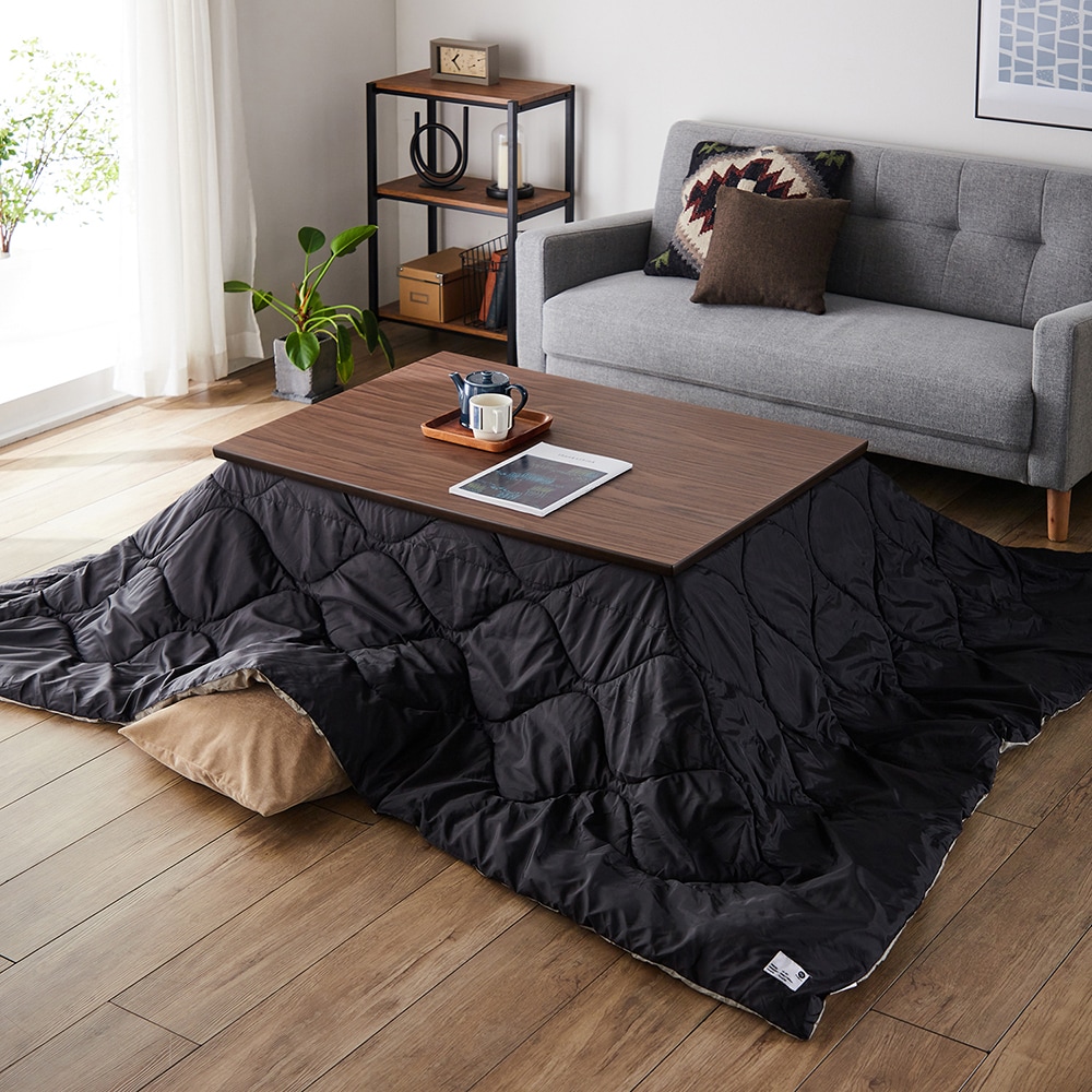 【送料無料】千趣会 北欧調こたつ 天然木 こたつ布団・カーペットセット 千趣会 北欧調こたつ 天然木 こたつ布団・カーペットセット