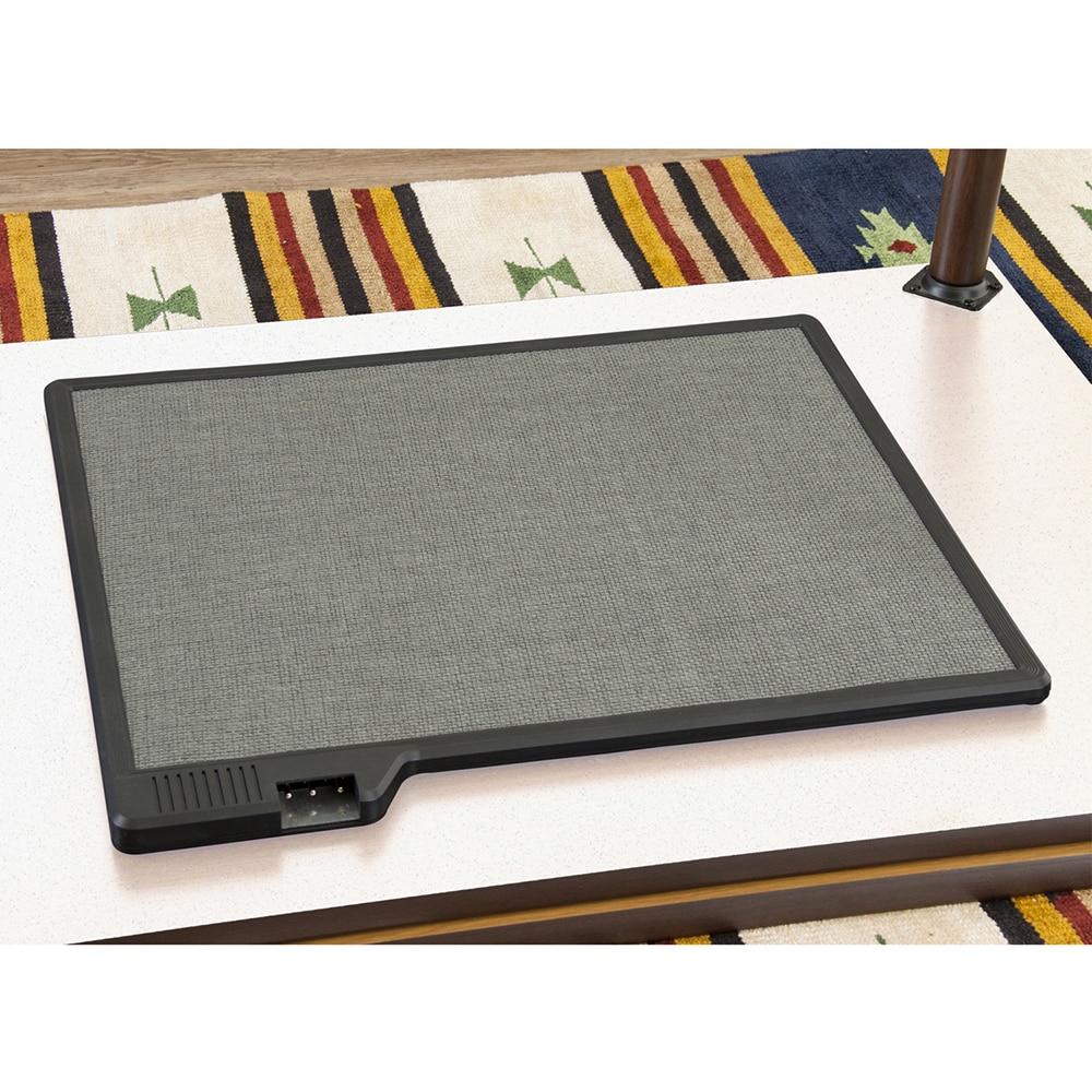 ヒーターの面積が広いのでこたつ全体をむらなく均一に温まります。
