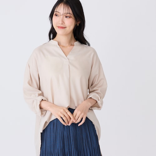 スキッパーシャツ