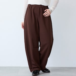 【ハンチ/hunch】裏毛コクーンパンツ