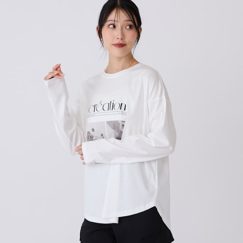 モデル身長167cm／Ｆサイズ着用