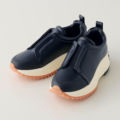 厚底センターゴムスニーカー